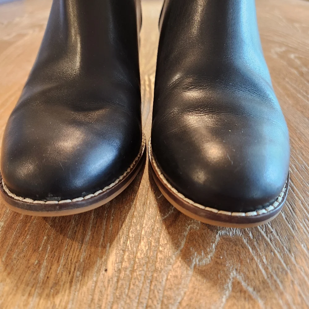 COLE‎ HAAN Grand OS Signature Abbott Black Chelsea Ankle Boots Women's Size 7.5